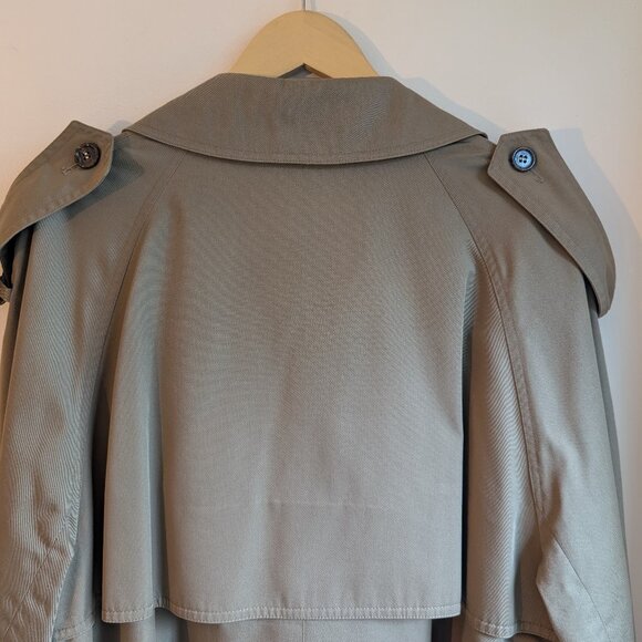 Vintage Harry Rosen Sedgwick Classic Mens Trench Coat – Size 44 Large / XL - Picture 4 of 11